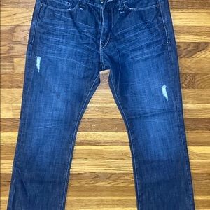 Express Jeans, Rocco, slim fit, low rise, blue, 32x30.